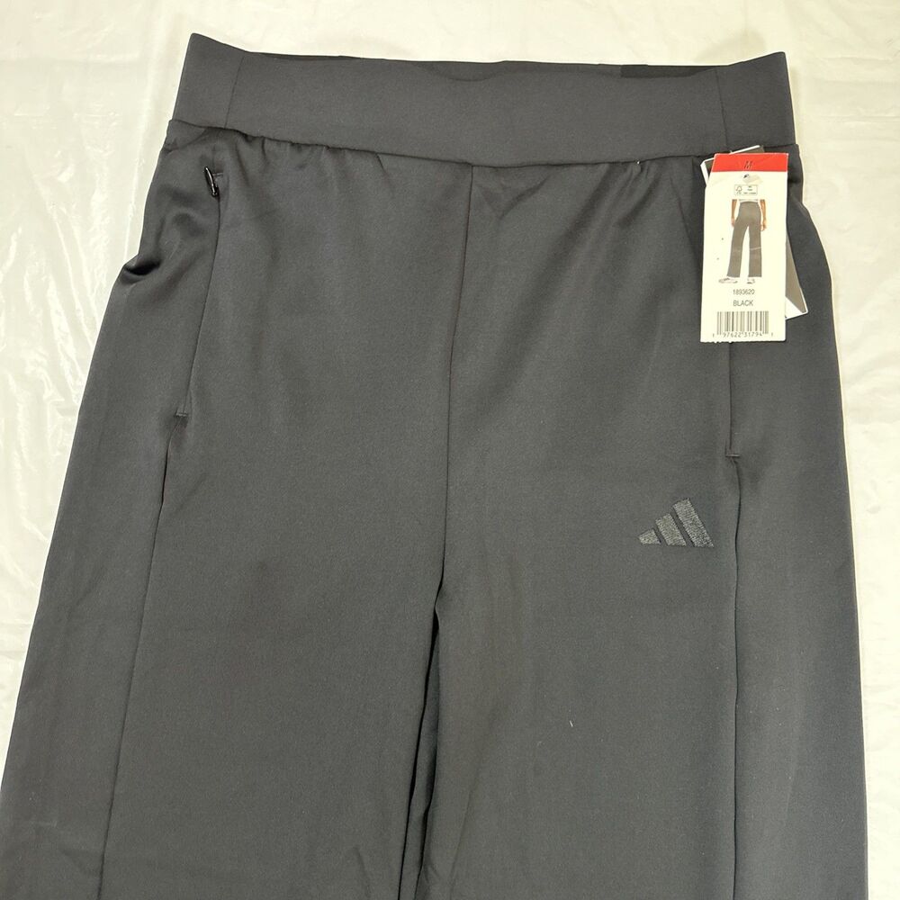 Adidas Women's Active Wide Leg Pant, Black, Medium